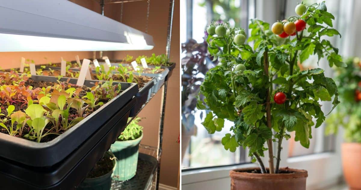 How to Grow Tomatoes Indoors in Winter (Or Year Round) - Tomato Garden